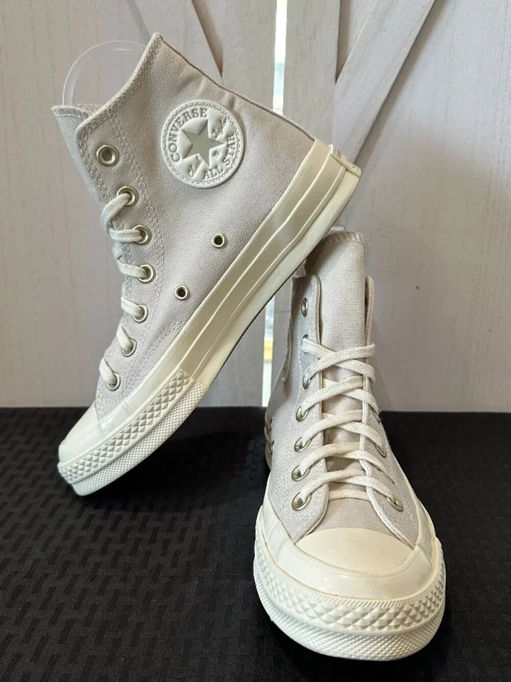 Converse Chuck 70 High Festival Florals Desert Sand Sneakers Size 7 - Picture 4 of 11